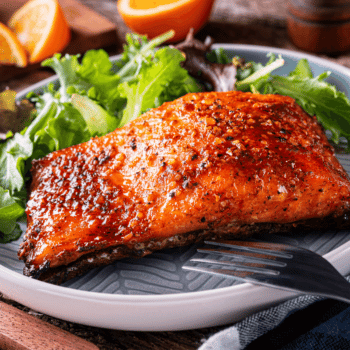 Asian Honey-Glazed Salmon