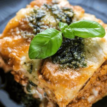 Yummy Pesto Chicken Lasagna Recipe