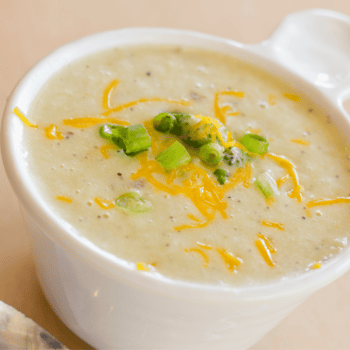 Creamy Broccoli, Potato And Gruyere Soup Recipe