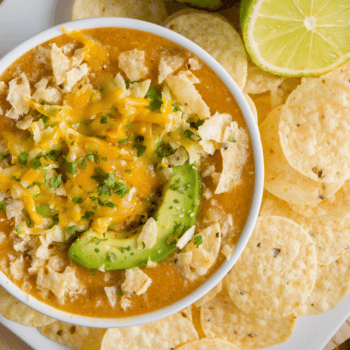 Flavourful Chicken Enchilada Soup Recipe