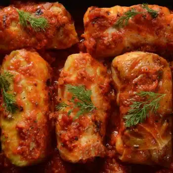 Absolutely The Best Vegetarian Stuffed Cabbage