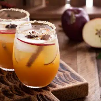 Spiced Apple Rum Cocktail