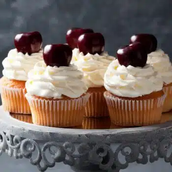 White Claw Black Cherry Cupcakes